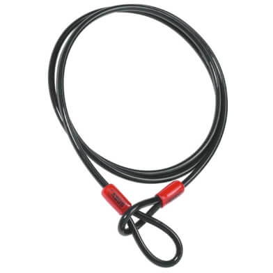 Abus Cobra 10 200 - Kabelslot, 2m, Zwart