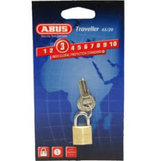 Abus Hangslot 65 20mm Goud - 3cm