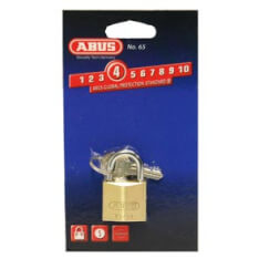 Abus Messing hangslot 65 30mm Goud - 4cm