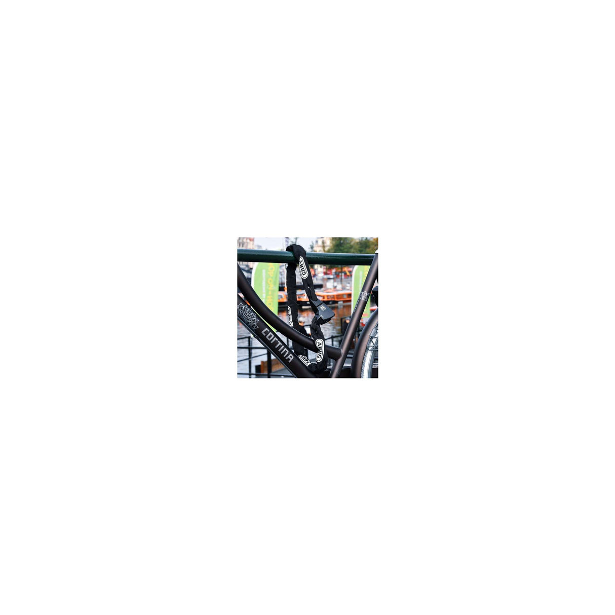 Abus Ionus 8900 110 Zwart - ART2 Kettingslot (110cm)