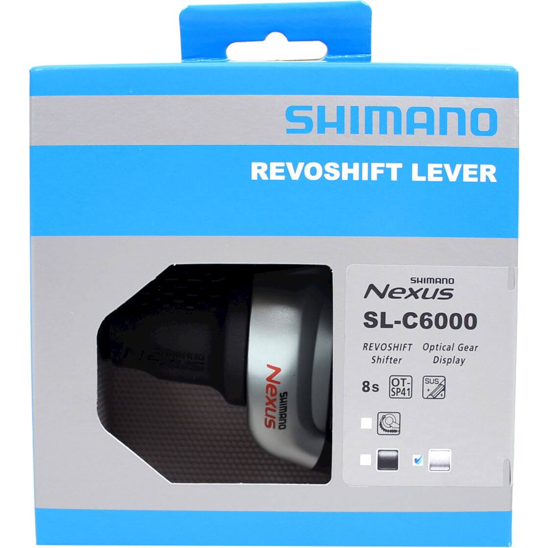 Shimano Versteller Nexus 8v SL-C6000 zwart