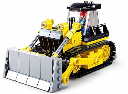 Sluban construction bulldozer (m38-b0802)