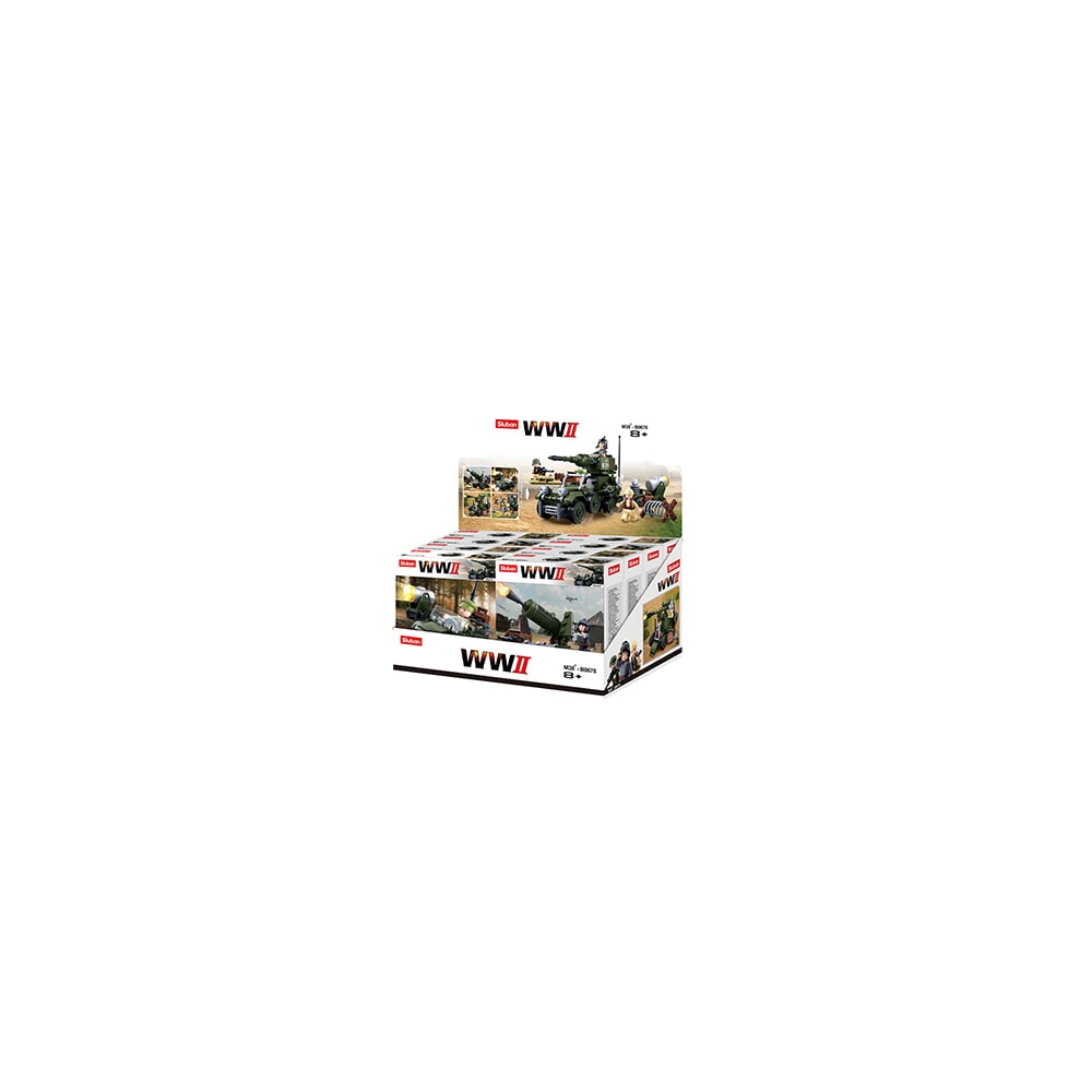 Sluban wwii 4 into 1 display (m38-b0678)