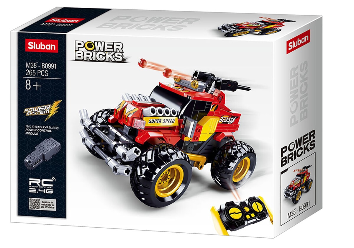 Sluban r c off road vehicle (m38-b0991)