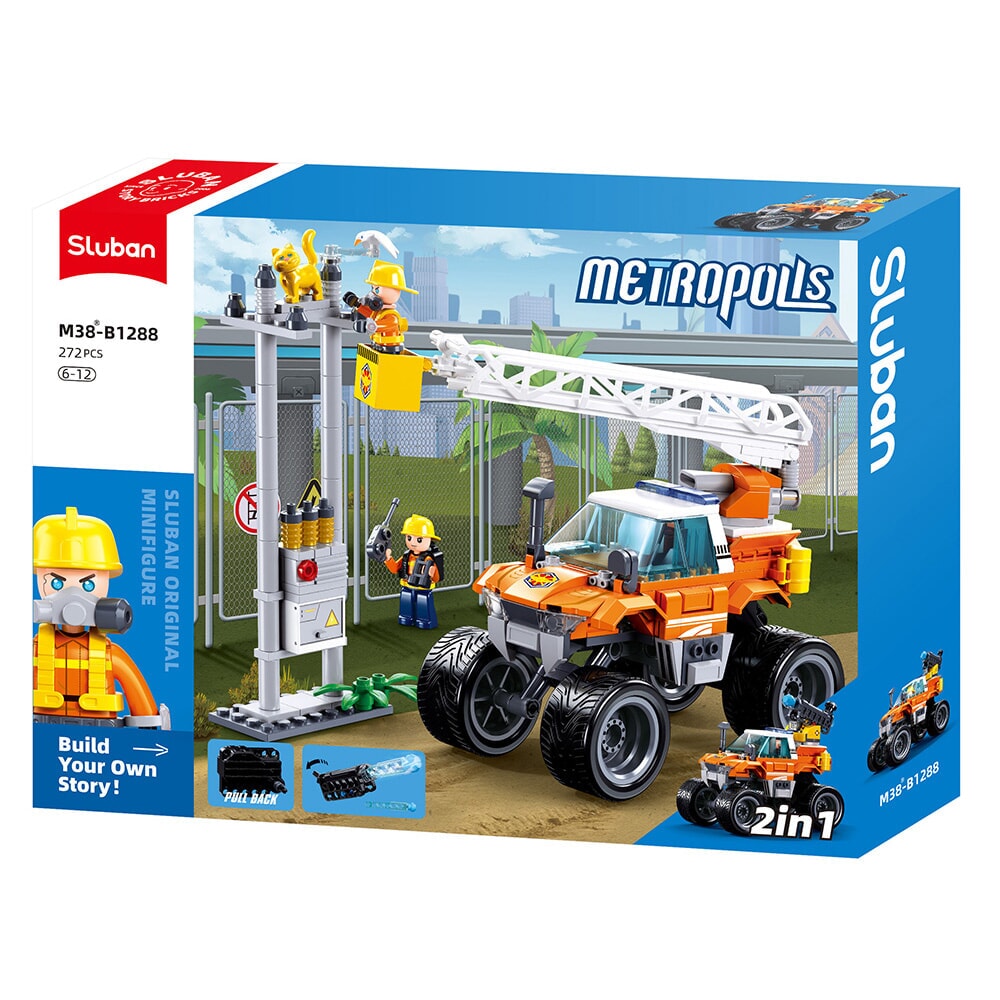 Sluban metropolis reddingsvoertuig (m38-b1288)