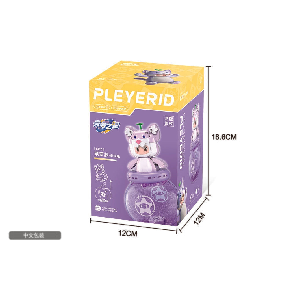 Sluban pleyerid vos met opbergbol pleyerid (m38-p8055)