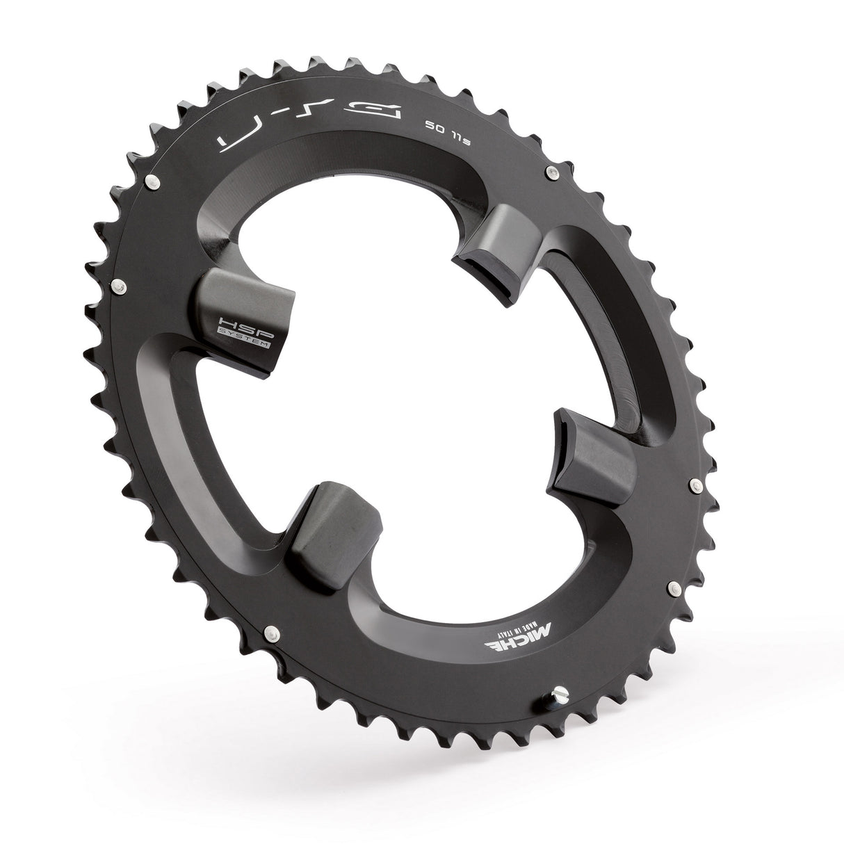 Miche kettingblad 11v 52t utg passend ultegra zwart shimano