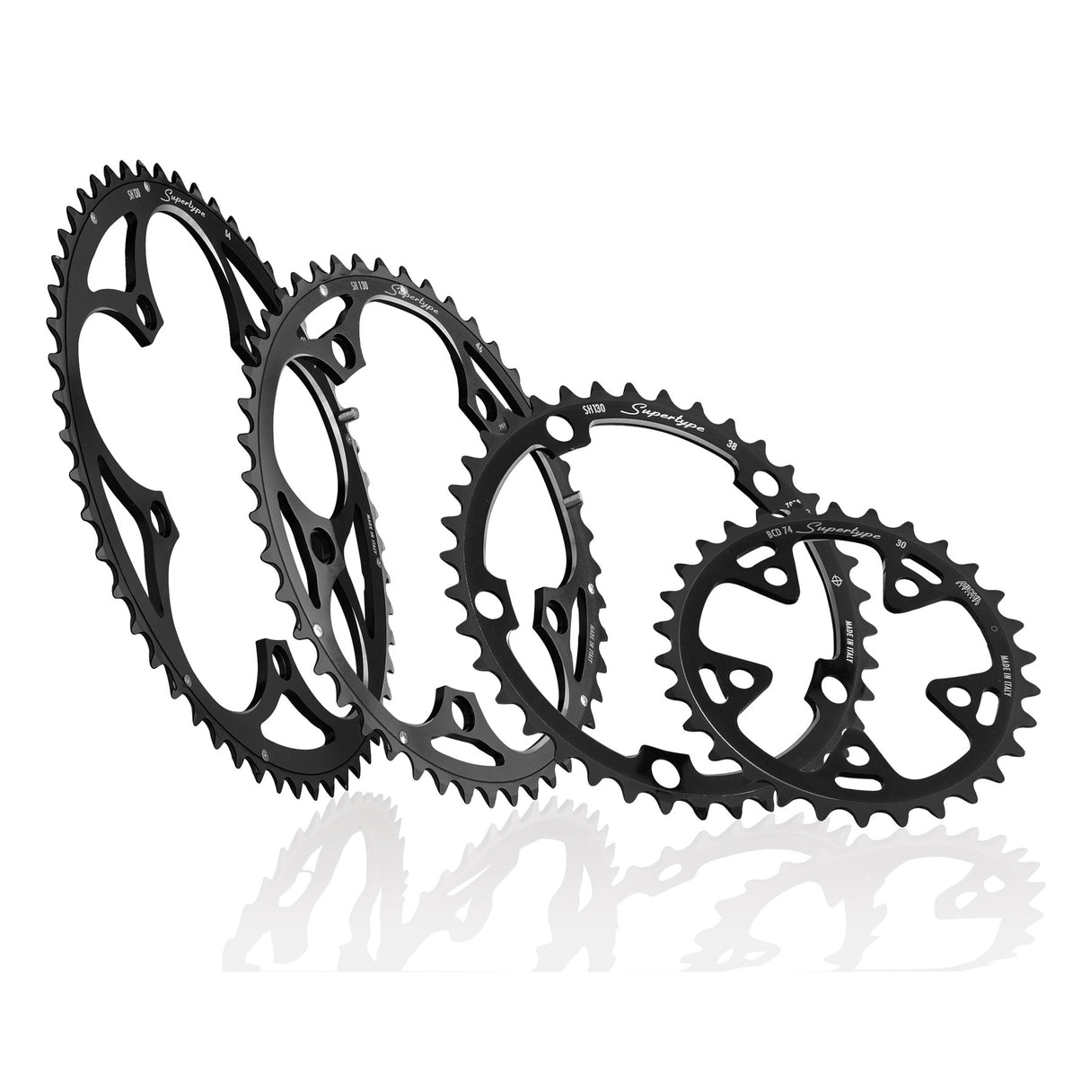Shimano miche kettingblad supertype 130 39t triple zwart