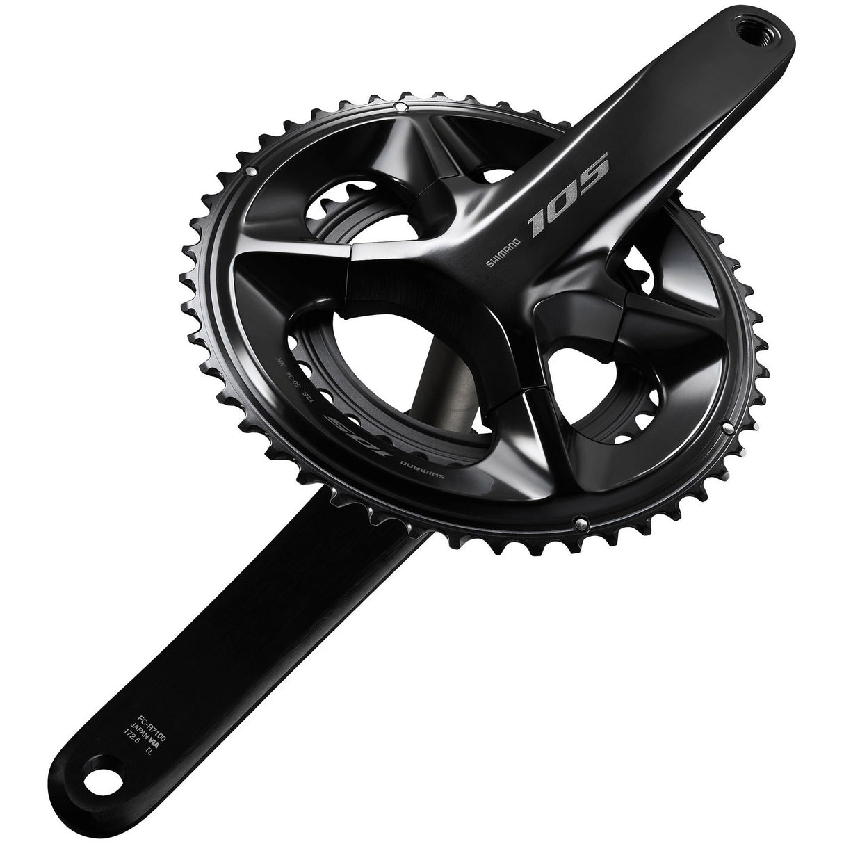 Shimano crankstel 105 fc-r7100 shim.krg 105 fcr7100 50 34 170 schw 12f ht2