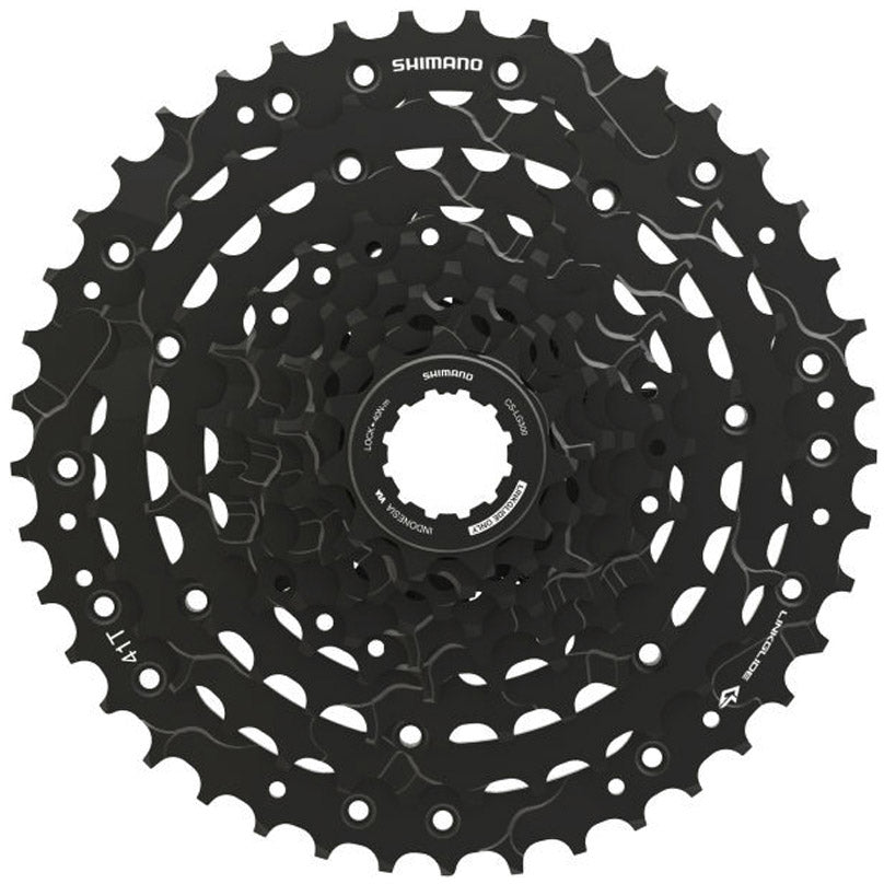 Shimano Cassette Cues 9v 11-41t CS-LG300 zwart