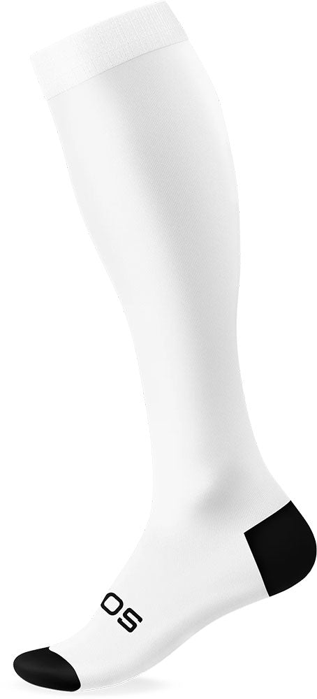 Sox footwear knee high solid white - socks | s (32-38)
