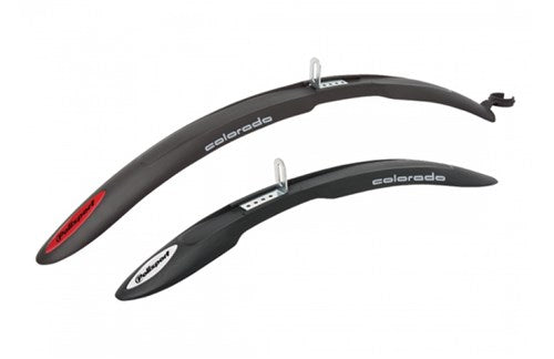 Spatbordset 26 Polisport Colorado - zwart