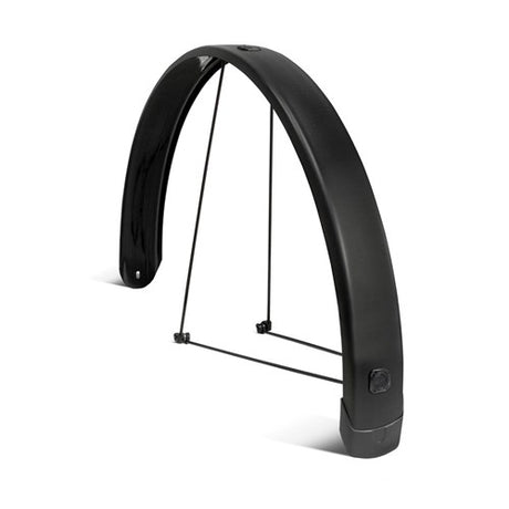 Eurofender achterspatbord 26 inch 65mm urban arrow mat zwart tempo square