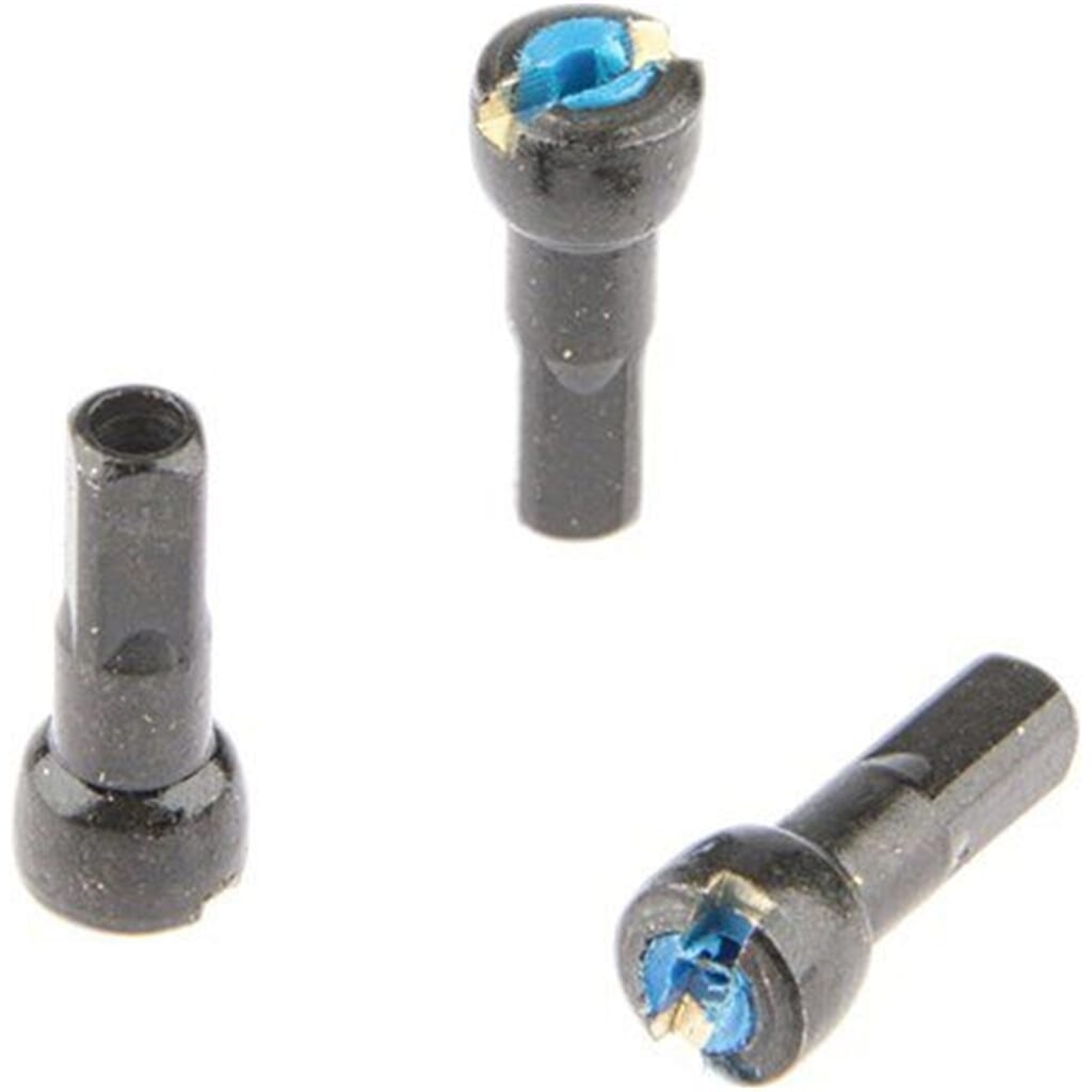Alpina Spaaknippel met ronde kop 14G 15.0mm 4 Fg 2.3 ABS messing zwart (144 stuks)