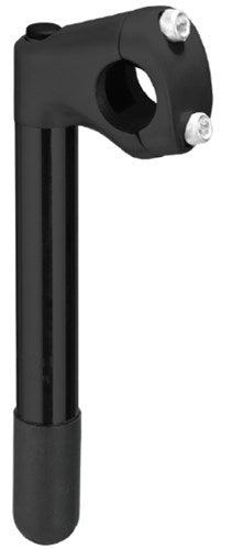 White label stuurpen kinderf. �22,2 180mm 2 bouts zwart
