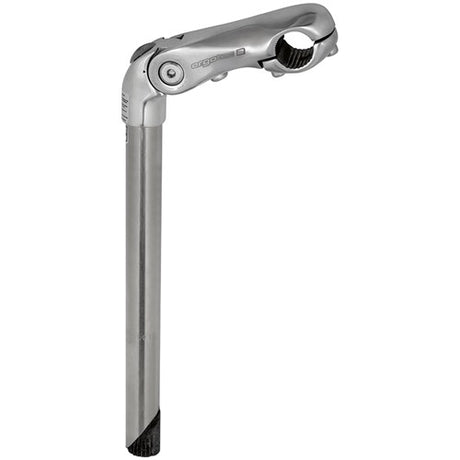 Ergotec stuurpen 25.4mm verstelbaar xl alu rvs 300 90mm