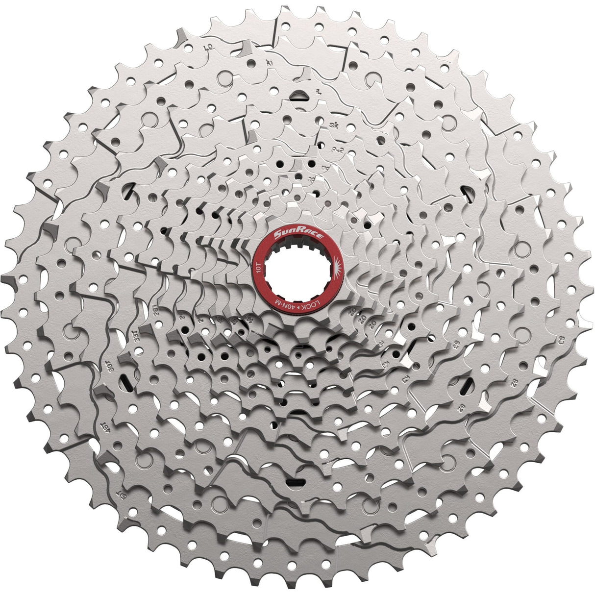 Sunrace cassette csmz930 12v 10-51t microspline zilv r