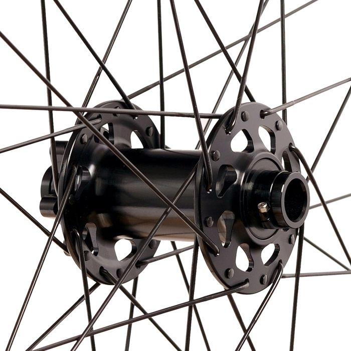 Stans stan's flow mk4 front wheel - 29'' - 15x110 ta - 6-bolt - gray