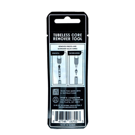 Stans stan's tubeless core remover tool