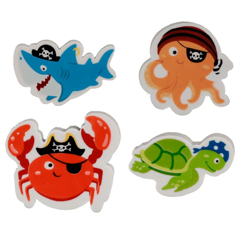Ahoy oceaan piraat vrienden gum