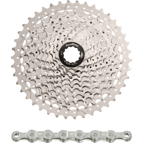 Spanninga sunrace cassette csms3 10v 11-42t metallic (10st)