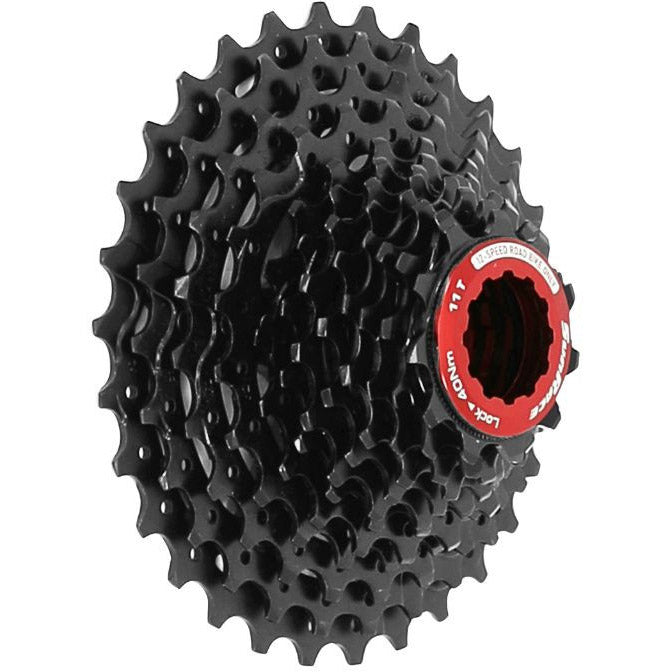 Sunrace cassette csrz800 12v 11-34t zwart rood