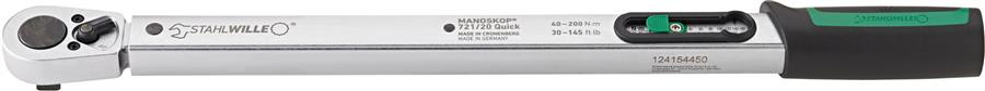 Stahlwille momentsleutel 30-150nm 1 2 ratel