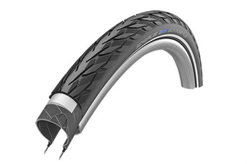 Buitenband Schwalbe Delta Cruiser Plus PunctureGuard 26 x 1 3 8 37-590 mm - zwart met reflectie