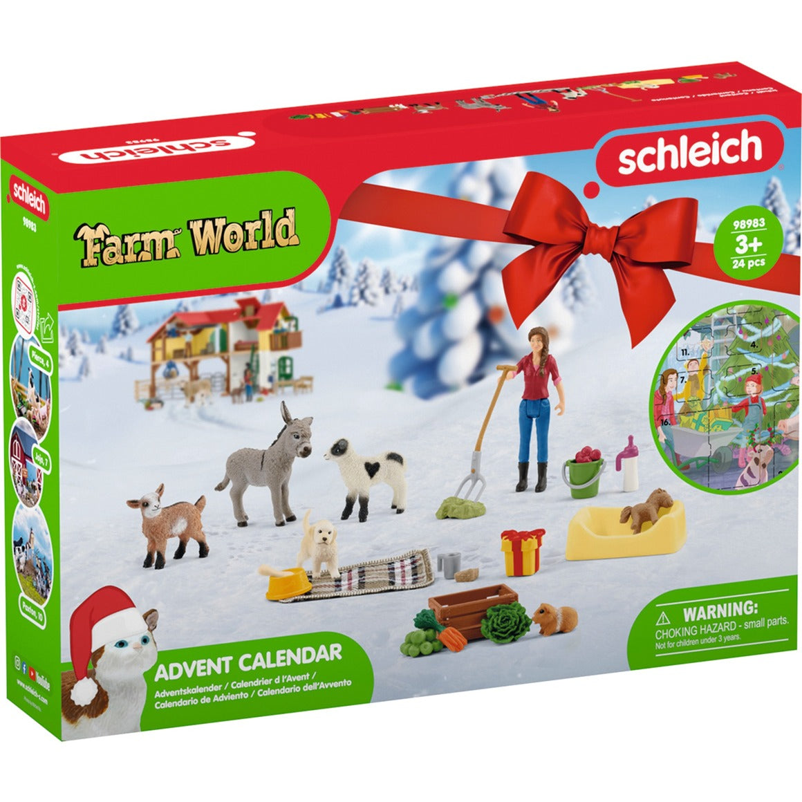 Schleich FARM WORLD Adventskalender 2023 98983