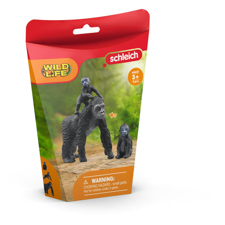 Schleich WILDLIFE Gorilla Familie 42601