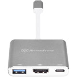 SilverStone EP08C USB-C naar HDMI