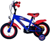 Sonic Prime Prime Kinderfiets Jongens 12 inch Blauw Rood Twee handremmen