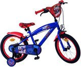 Sonic Prime Prime Kinderfiets Jongens 16 inch Blauw Rood Twee handremmen