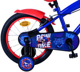 Sonic Prime Prime Kinderfiets Jongens 16 inch Blauw Rood Twee handremmen