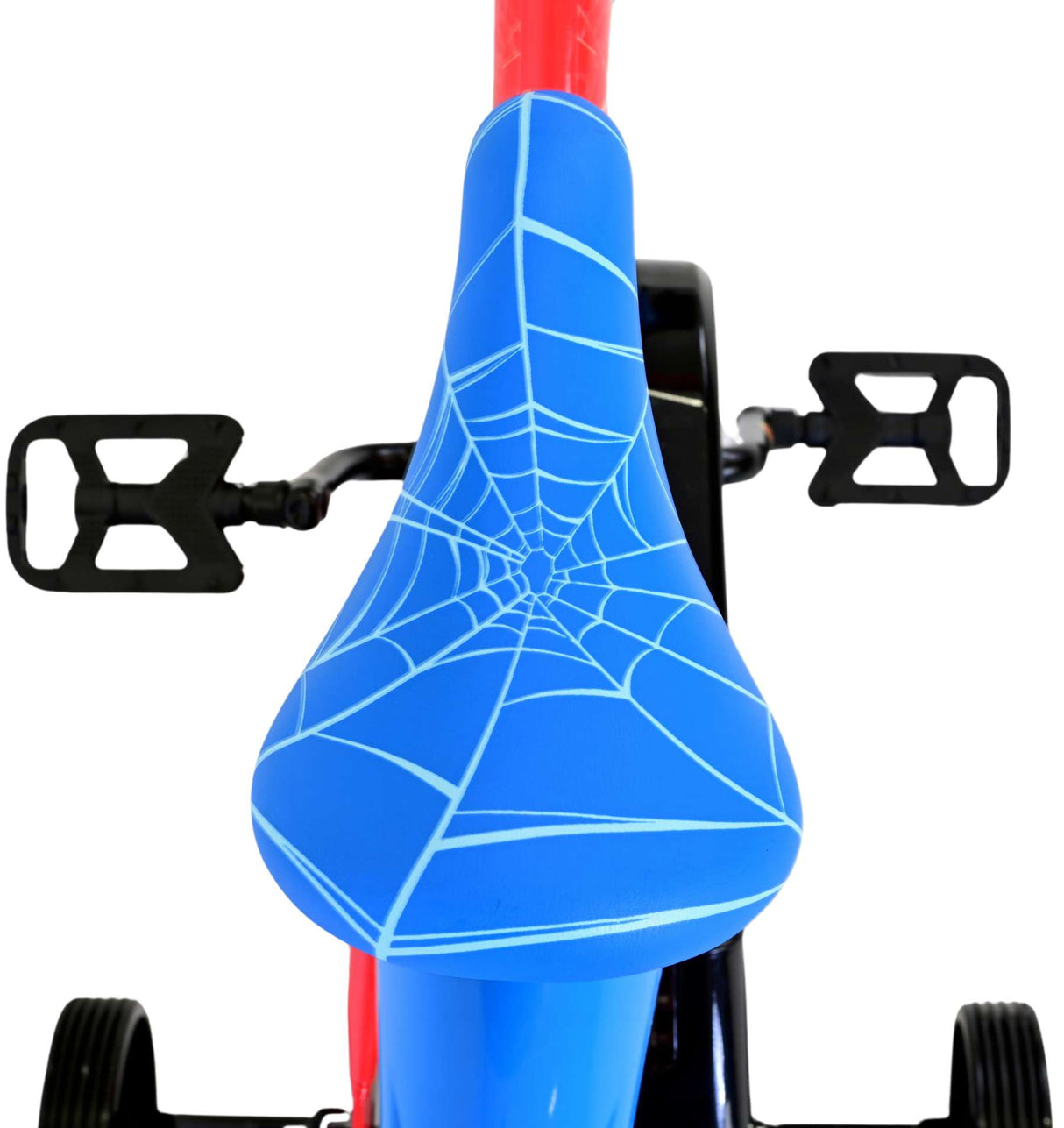 Spiderman marvel spider-man kinderfiets - jongens - 14 inch - rood blauw