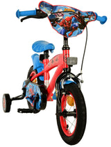 Spider-Man Kinderfiets - Jongens - 12 inch - Blauw Rood