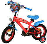 Spider-Man Kinderfiets - Jongens - 12 inch - Blauw Rood