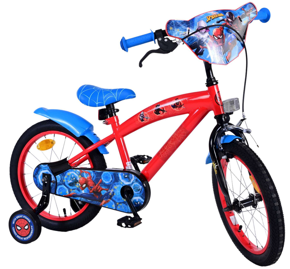 Spiderman 16 inch fiets 21637