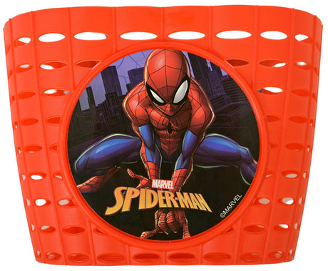 Volare spider-man plastic mandje - jongens - rood