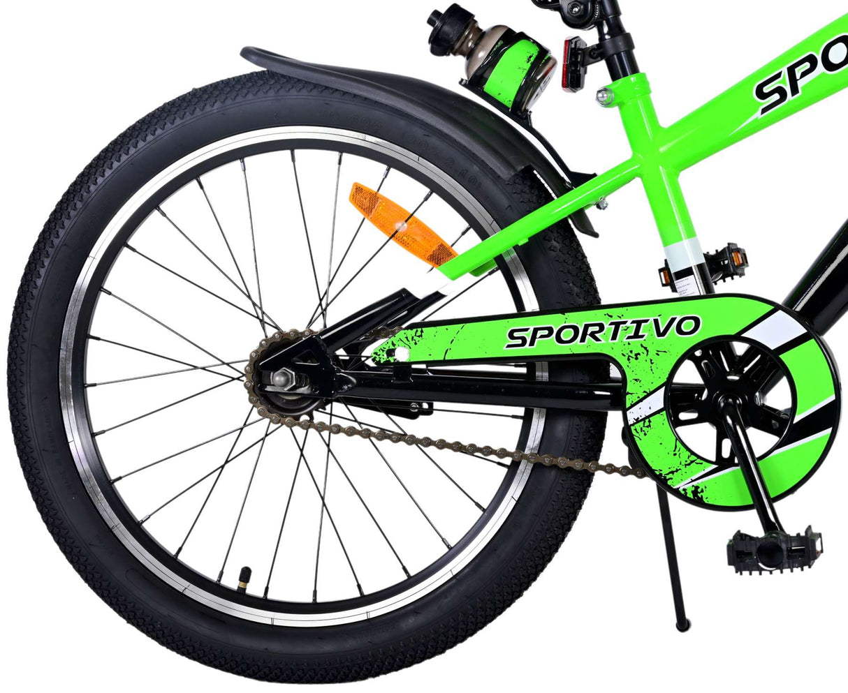 Volare Sportivo Kinderfiets Jongens 20 inch Groen