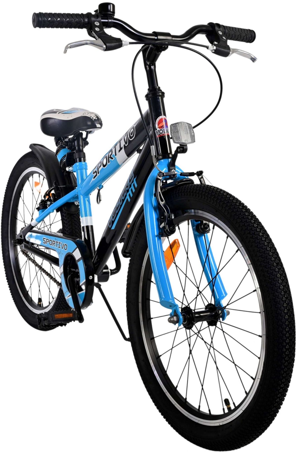 Volare Sportivo Kinderfiets Jongens 20 inch Blauw Twee handremmen