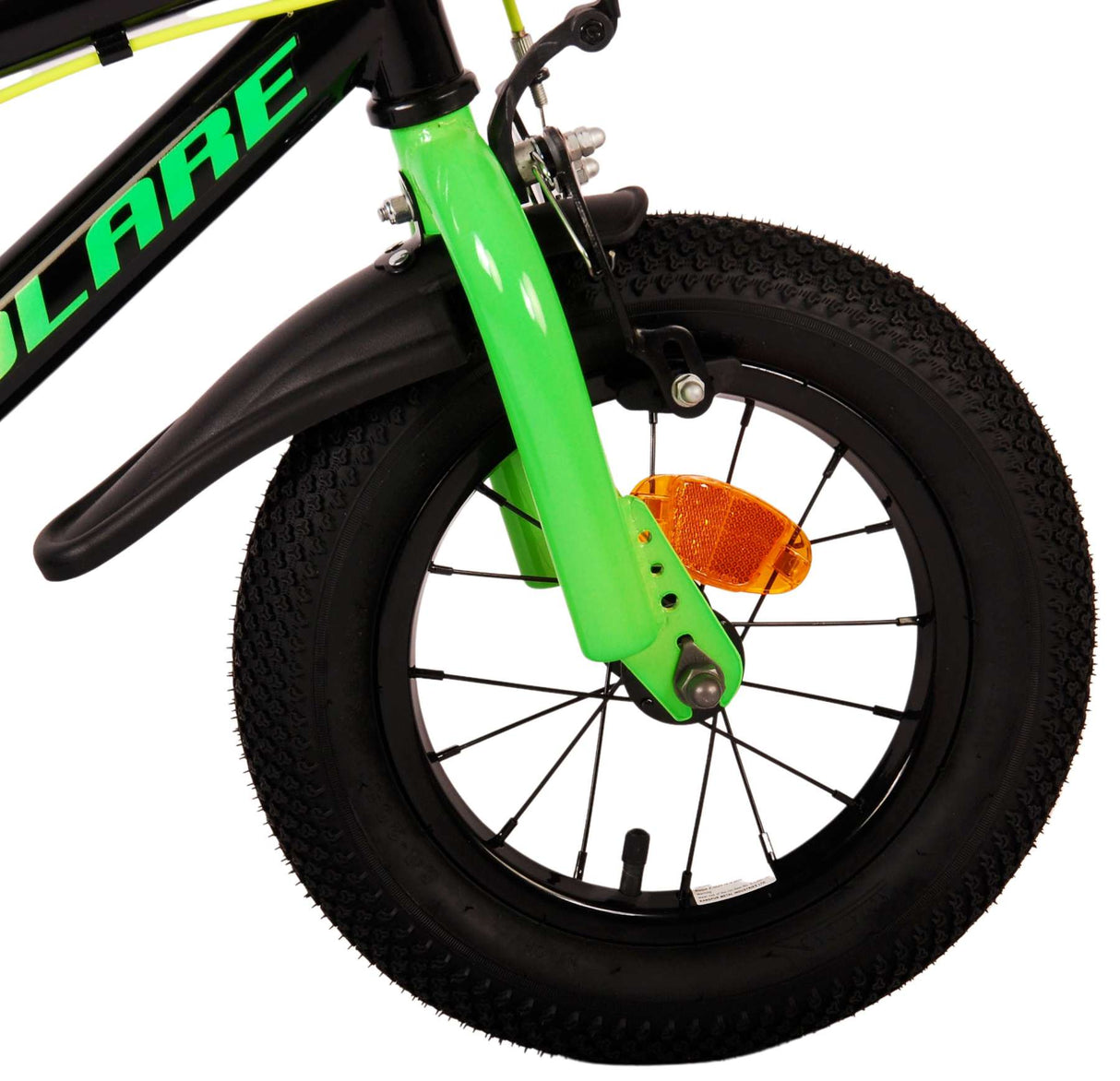 Volare Super GT Kinderfiets Jongens 12 inch Groen Twee handremmen