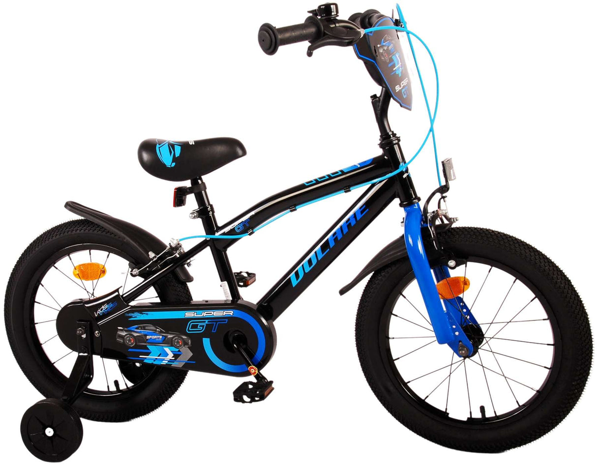 Volare Super GT Kinderfiets Jongens 16 inch Blauw Twee handremmen