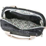 Basil Bohème City Bag - elegante groene hand-, schouder- en stuurtas voor dames, geschikt voor elektrische fietsen en stadsfietsen - zwart
