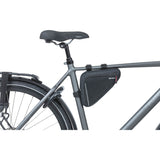 Basil Sport Design frametas M zwarte fietstas 1,7L waterafstotend klittenbandbevestiging