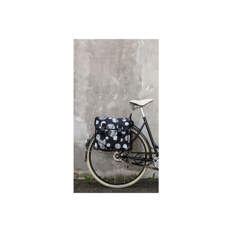 Basil Tas Mara XL Dubbel | Sphere | Zwart grijs