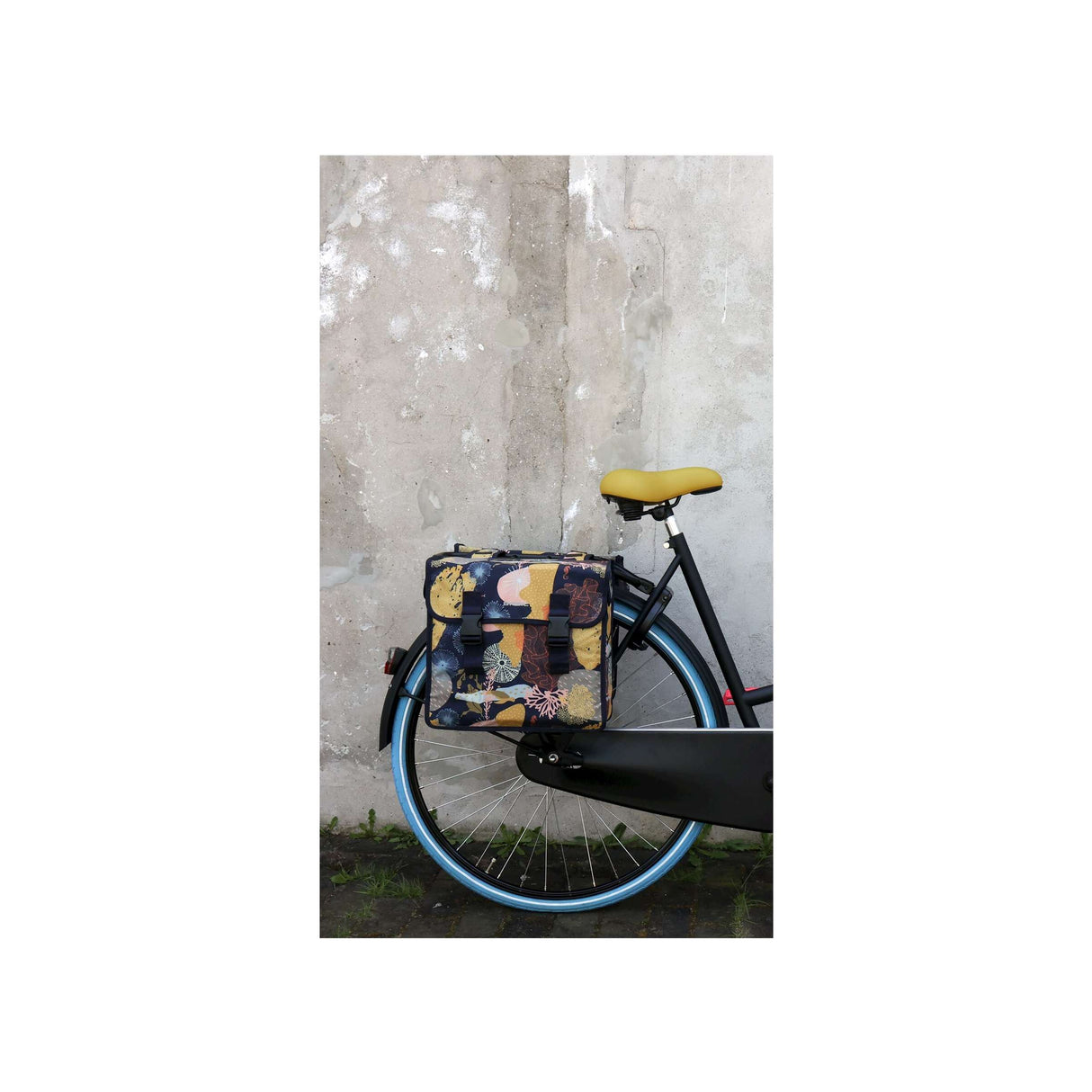 Basil Tas Mara XL Dubbel | Reef | Night Blue
