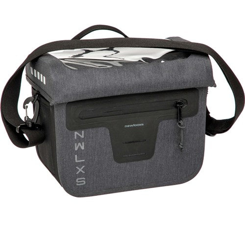 New Looxs Varo Stuurtas - Waterdicht Nylon - Grijs - Fiets