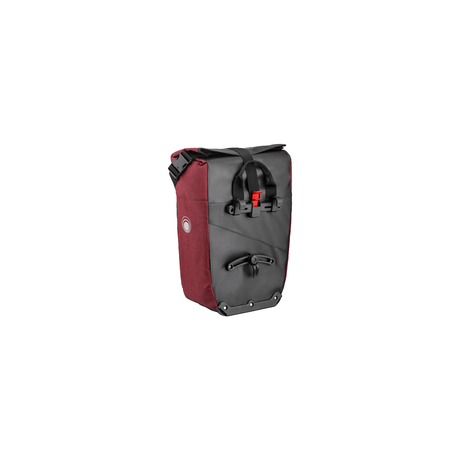 Clarijs fietstas solobag 24l zwart-rood