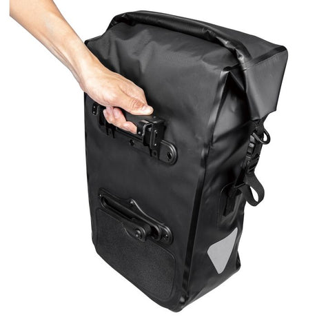 Topeak Tas Pannier DryBag 24L - Waterdichte zijtas - Zwart - TT9861B